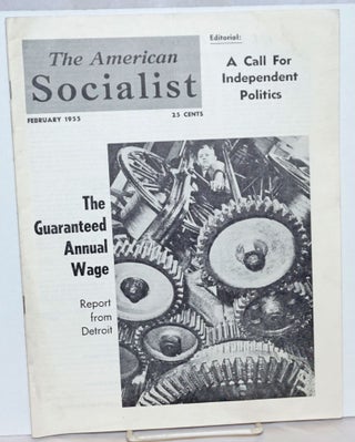 Cat.No: 239149 The American Socialist. Volume 2 Number 2 February 1955. Bert Cochran,...