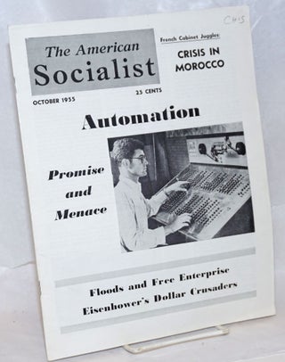 Cat.No: 239153 The American Socialist. Volume 2 Number 10 October 1955. Bert Cochran,...