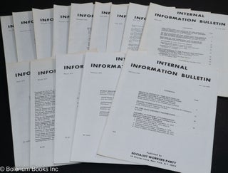 Cat.No: 239162 Internal Information Bulletin, February, 1976, no. 1 to no. 15, December,...