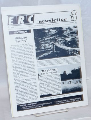 Cat.No: 239183 ERC newsletter [two issues]. Eritrean Relief Committee