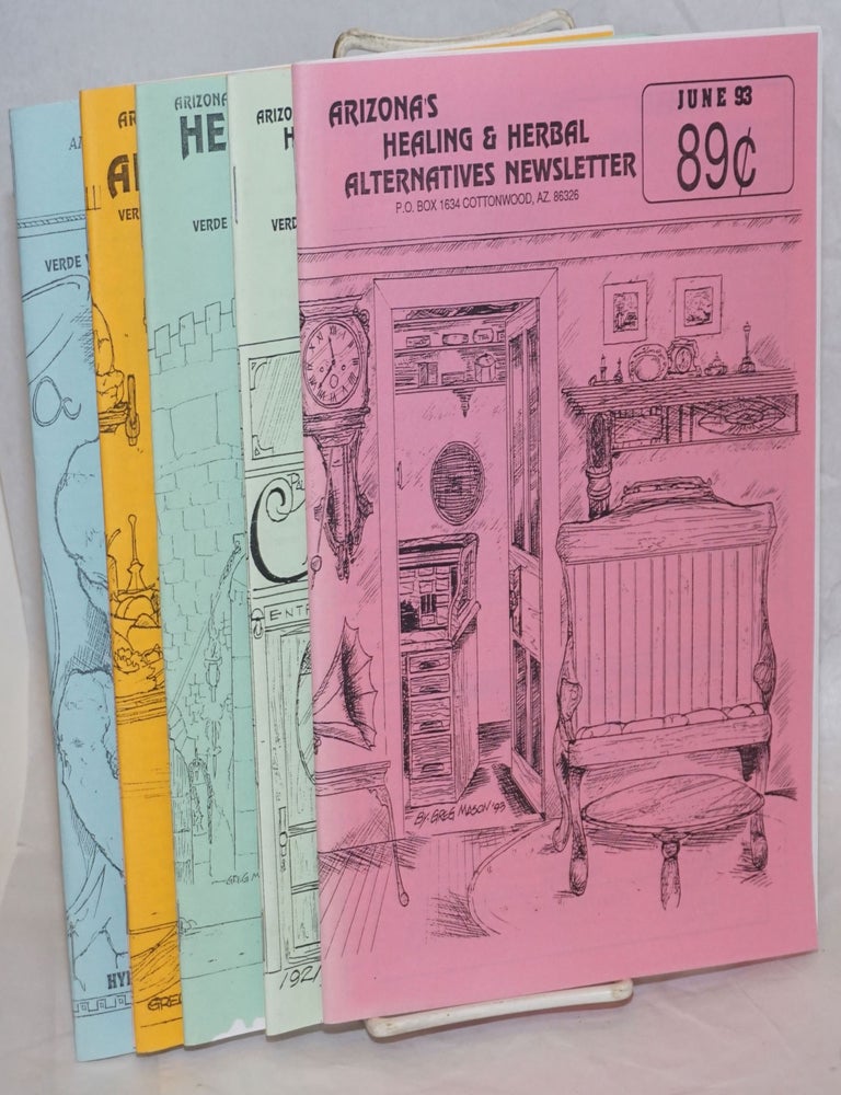 Cat.No: 239304 Arizona's Healing and Herbal Alternatives Newsletter (Four issues, together with one issue of Hypothesis, from the same editor]