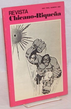 Cat.No: 239360 Revista Chicano-riqueña: año tres, numero uno, Invierno 1975....