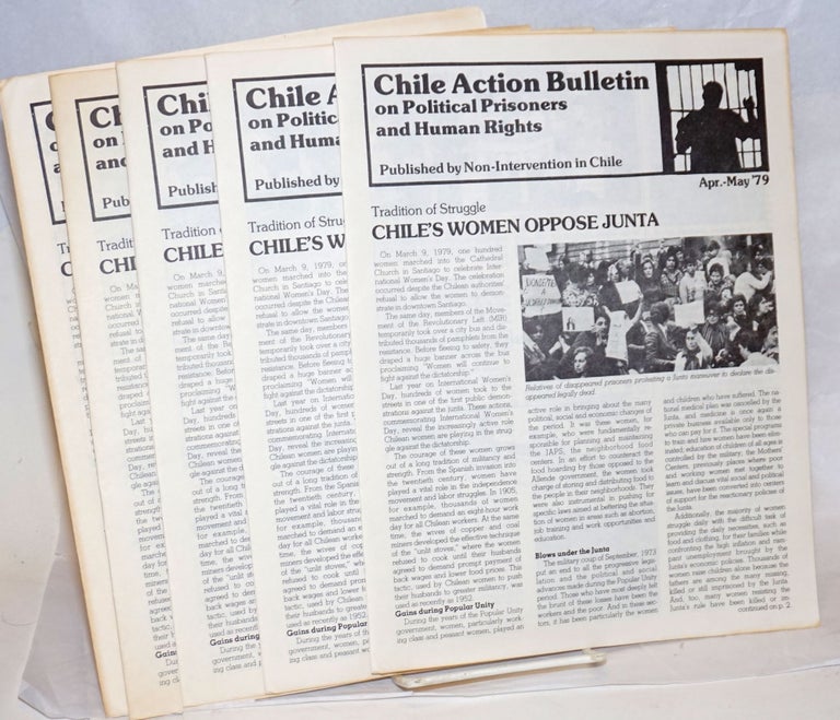 Cat.No: 239445 Chile Action Bulletin on Political Prisoners and Human Rights (April-May 1979)