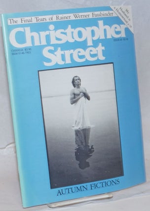 Cat.No: 239466 Christopher Street: vol. 6, #5, issue #65: The Final Tears of Rainer...