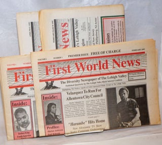 Cat.No: 239471 First world news: The diversity newspaper of the Lehigh Valley [four issues