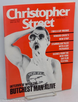 Cat.No: 239473 Christopher Street: vol. 6, #8, issue #68: Interview with the Butchest Man...