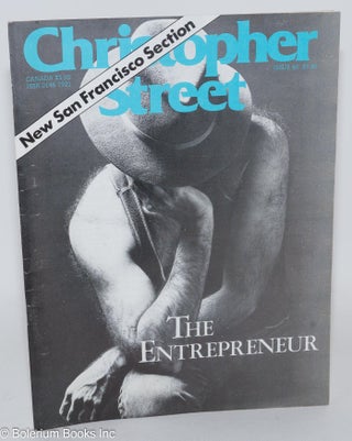 Cat.No: 239480 Christopher Street: vol. 5, #12, January 1982, issue #60: The Entrepreneur...