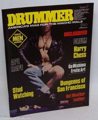 Cat.No: 239498 Drummer: America's Mag for the macho male; #17, 1977; Dungeons of San...