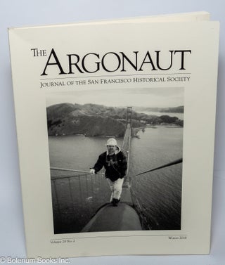 Cat.No: 239834 The Argonaut, Journal of the San Francisco Historical Society vol. 29, #2,...