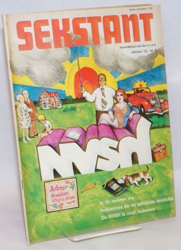 Cat.No: 240019 Sekstant: maandblad van de Nederlandse Vereniging voor Seksuele Hervorming #8, oktober 1972; Lesbiennes en de seksuele revolutie. Henk de Haan, Robert Kopuit.