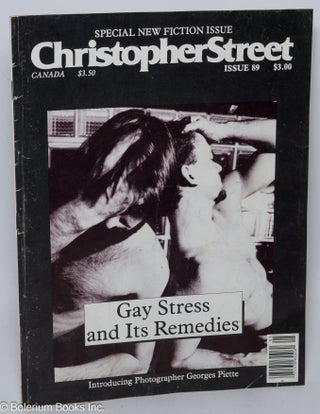 Cat.No: 240040 Christopher Street: vol. 8, #5, whole issue #89, June 1984; Gay Stress...