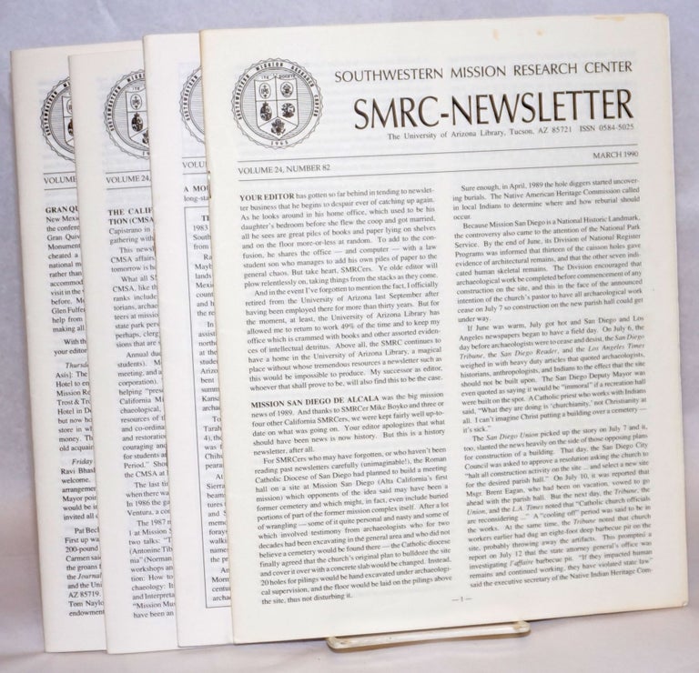 Cat.No: 240177 SMRC - Newsletter [4 issues]. Southwestern Mission Research Center.