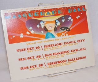 Cat.No: 240185 Margo St. James' San Francisco Masquerade Ball [small poster]. Seen Sal...