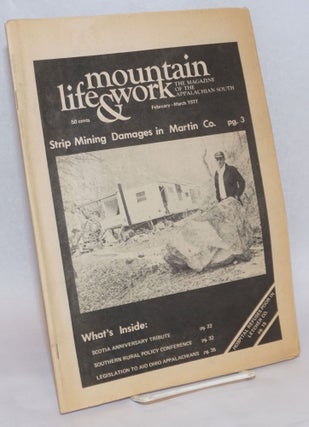 Cat.No: 240190 Mountain life & work, the magazine of the Appalachian South,...