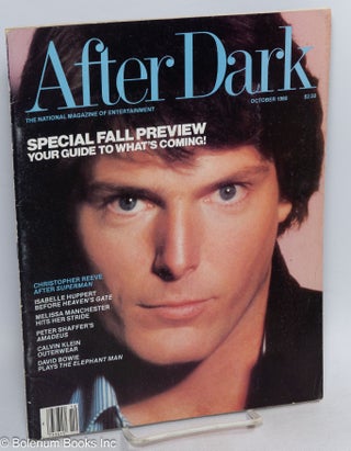 Cat.No: 240320 After Dark: the national magazine of entertainment; vol. 13, #6, October...