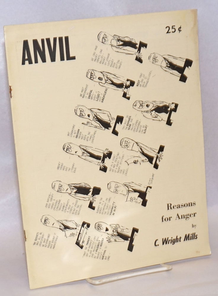 Cat.No: 240603 Anvil, a student socialist magazine and student partisan. Vol. 9, no. 1 (Whole Number 17), Winter 1958. George Rawick.