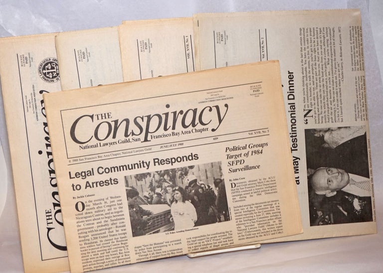 Cat.No: 240752 The Conspiracy [five issues]. National Lawyers Guild Bay Area Regional Office.