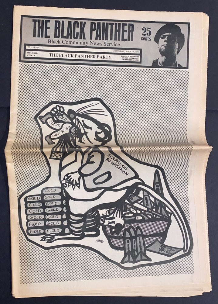 Cat.No: 240890 The Black Panther: Black Community News Service. Vol. 3, no