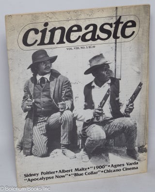 Cat.No: 241070 Cinéaste; vol. 8, #3: Apocalypse Now, Chicano Cinema, Sidney Poitier....
