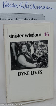Cat.No: 241085 Sinister Wisdom: a journal for the lesbian imagination in the arts and...
