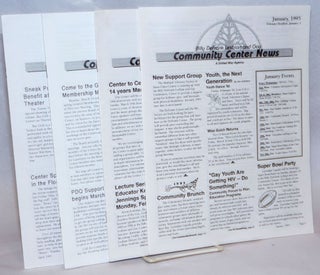 Cat.No: 241215 The Billy DeFrank Lesbian & Gay Community Center News [4 issues]. Eileen H