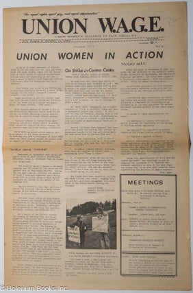 Cat.No: 241227 Union W.A.G.E.: Union Women's Alliance to Gain Equality; No. 12,...