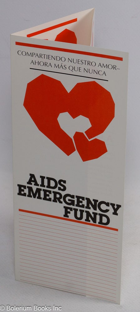 Cat.No: 241671 AIDS Emergency Fund: Compartiendo nuestro amor - ahora mas que