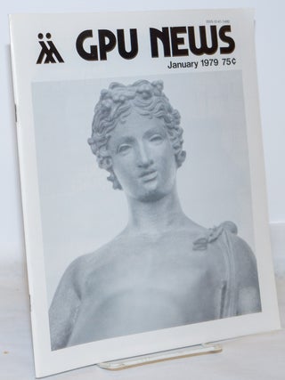 Cat.No: 241736 GPU News vol. 8, #4 January 1979: San Francisco weeps. Harvey Milk Gay...