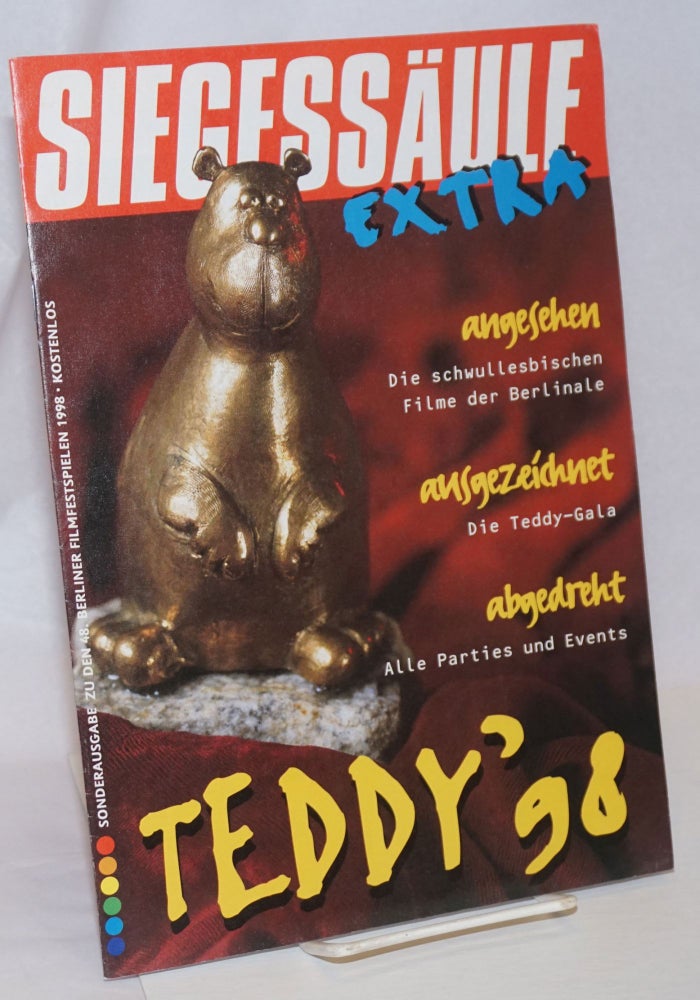 Cat.No: 241916 Siegessäule Extra: Sonderausgabe zu den 45. Berliner Filmfestspielen 1998 Teddy '98
