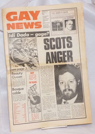 Cat.No: 241918 Gay News: #142 May 4-17, 1978: Idi Dada - gaga? & Scots Anger. Michael Mason