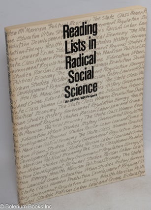 Cat.No: 241952 Reading lists in radical social science. Mark Maier, Dan Gilroy