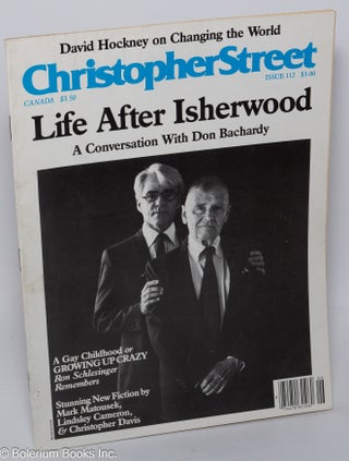 Cat.No: 241966 Christopher Street: vol. 10, #4, whole issue #112, June 1987; Life After...