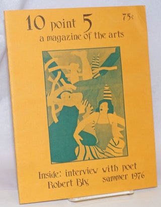 Cat.No: 242014 10 Point 5: a magazine of the arts; Summer 1976 Summer