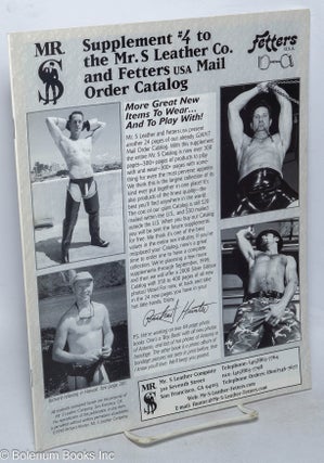 Cat.No: 242258 Supplement #4 to the Mr. S Leather Company, Fetters Mail Order Catalog