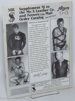 Cat.No: 242259 Supplement #6 to the Mr. S Leather Company, Fetters Mail Order Catalog