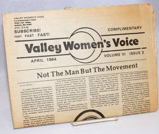 Cat.No: 242420 Valley Women's Voice; Volume 6 Issue 3, April 1984