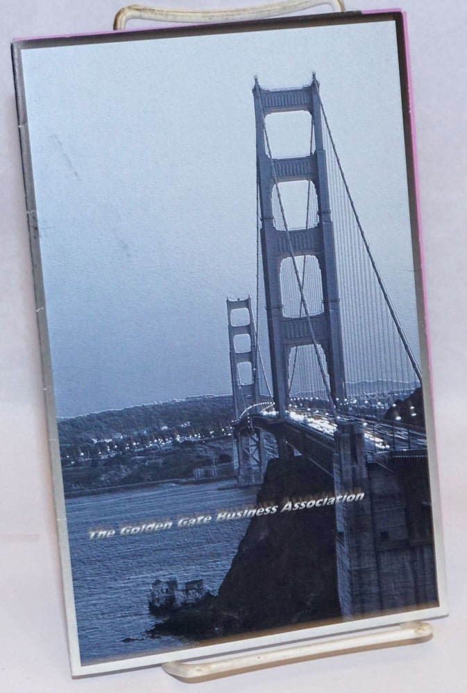 Cat.No: 242433 The Golden Gate Business Association Membership mailer