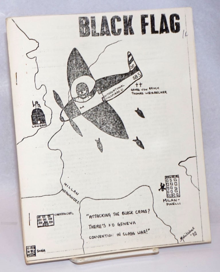 Cat.No: 242543 Black Flag: Bulletin of the Anarchist Black Cross. Vol. 2 no. 14 (October 1972)