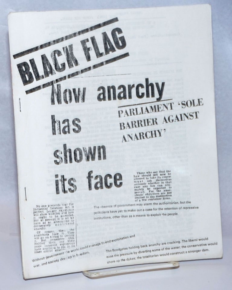 Cat.No: 242545 Black Flag: Bulletin of the Anarchist Black Cross. Vol. 2 no. 13 (30 July 1972)