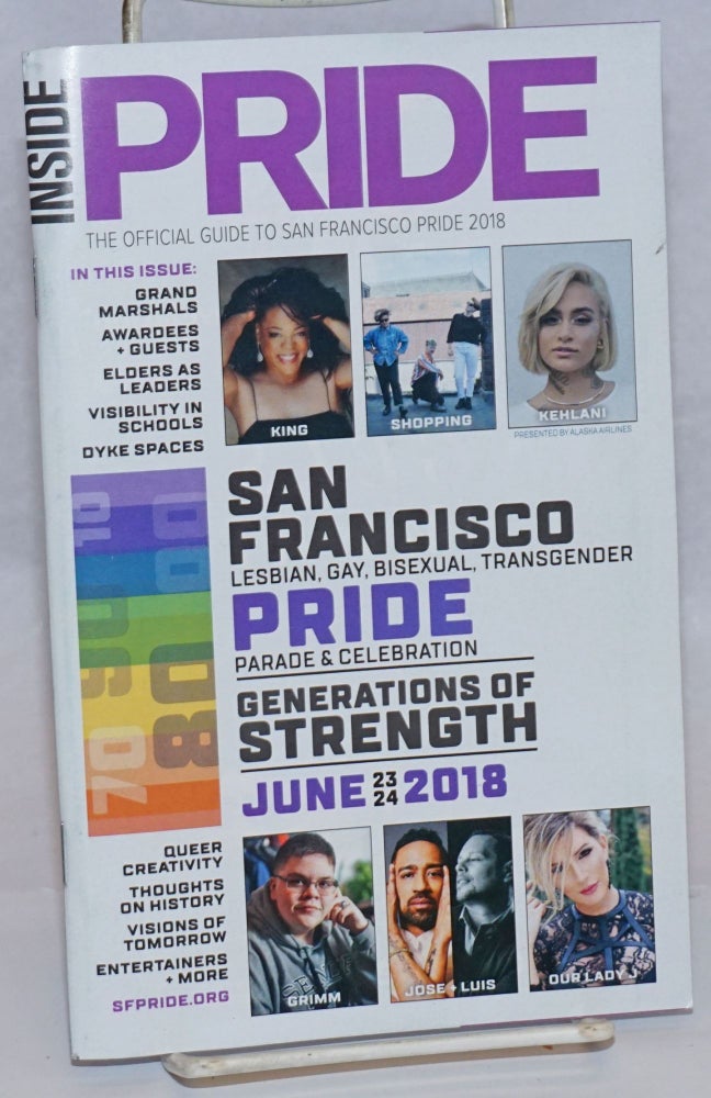 Cat.No: 242569 Inside Pride: the official guide to San Francisco LGBT Pride