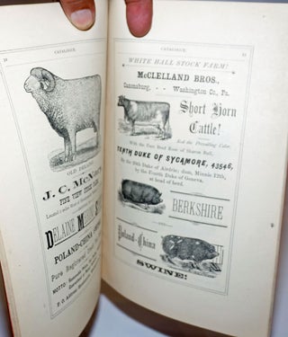 Catalogue of the Washington County Thoroughbred Stock Breeders Association, 1883. Organized June 16th, 1883. Annual Meeting, Third Tuesday of August.