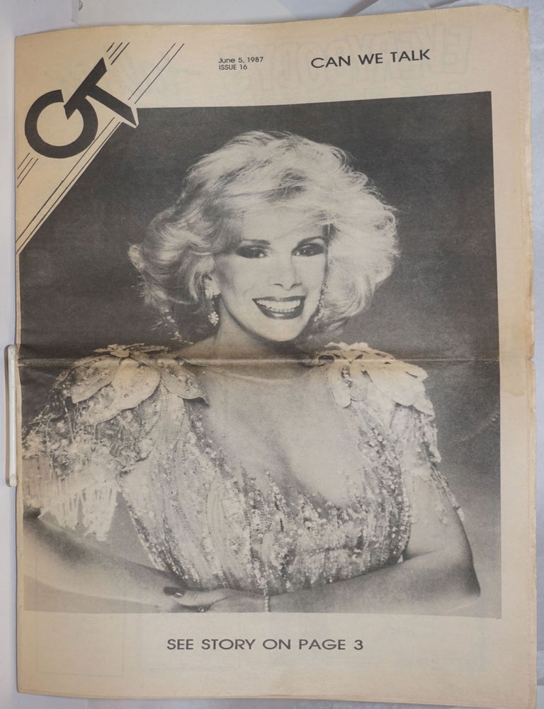 Cat.No: 242737 GT: Gay Times; #16, June 5, 1987; Joan Rivers Can