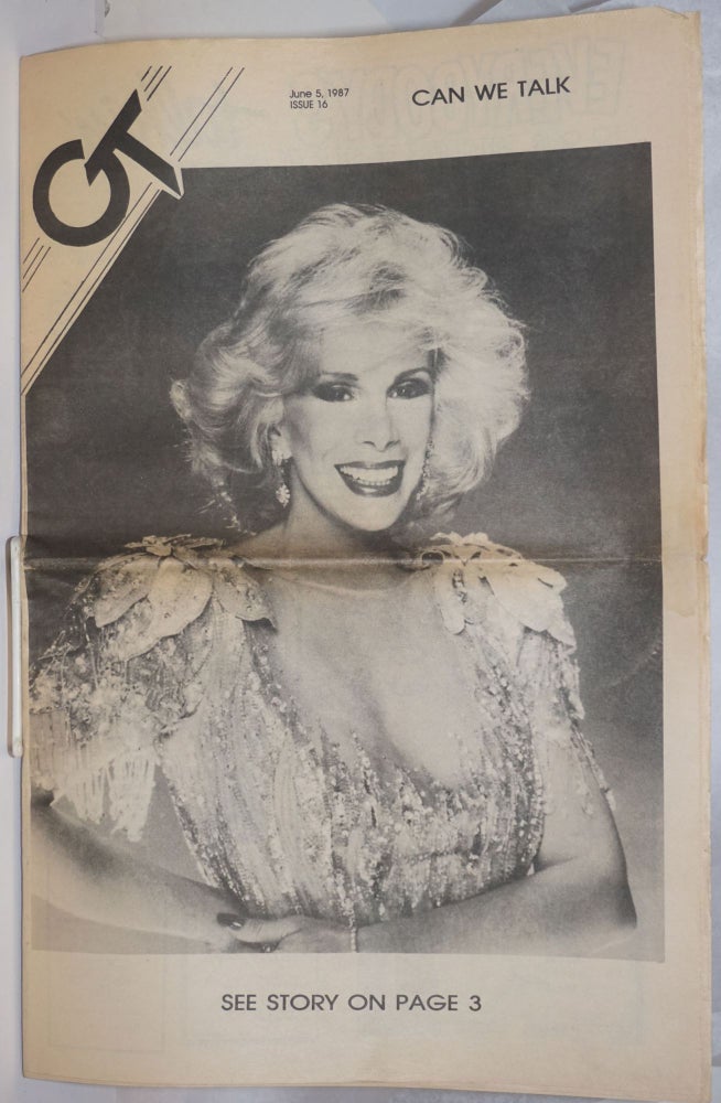 Cat.No: 242737 GT: Gay Times; #16, June 5, 1987; Joan Rivers Can