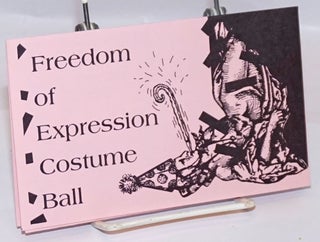 Cat.No: 242752 Freedom of Expression Costume Ball [brochure/handbill
