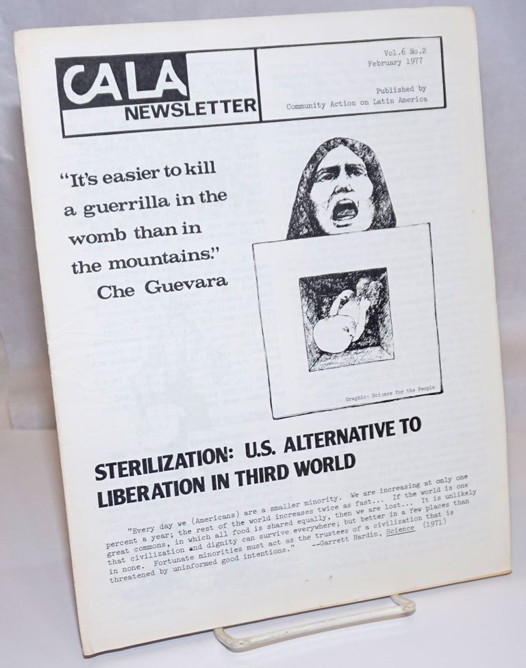 Cat.No: 242835 CALA Newsletter: Vol. 6 No. 2, February 1977