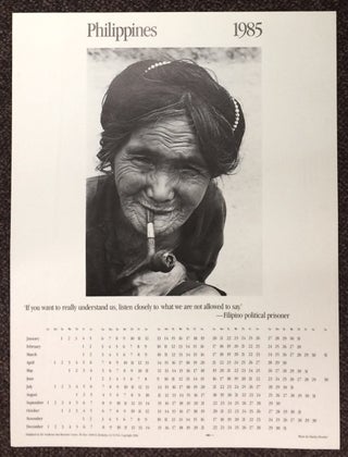 Cat.No: 242999 Philippines 1985. "If you want to really understand us, listen...