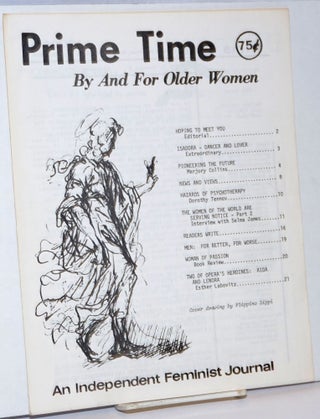Cat.No: 243093 Prime Time: by and for older women; vol. 5, #6 December 1976/January 1977....
