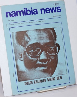 Cat.No: 243107 Namibia News: Vol. 7 Nos. 3-5, March/May 1974