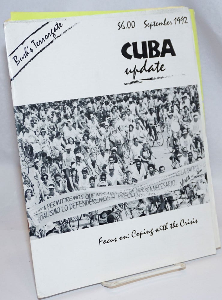Cat.No: 243148 Cuba Update; Vol. XIII No. 3-4, September 1992: Focus on: Coping with the Crisis