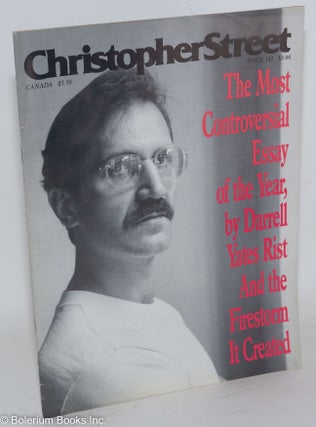 Cat.No: 243162 Christopher Street: vol. 11, #12, February 1989, whole #132; AIDS as...